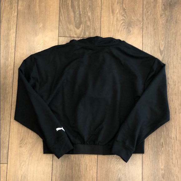NWT Puma Black Hoodie Size S - Picture 3 of 6